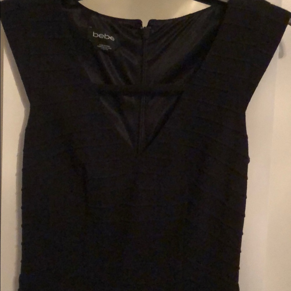 Sexy Bebe black pencil dress